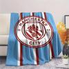 Couverture MCFC Chaleureuse, Haute qualité Confortable pour Toutes les Saisons, Décoration d'Intérieur, Chaleur et Confort