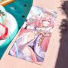 Video Game Honkai Star Elysia Beach Towel For Beaches Yoga Studios Gyms Hot Springs Swimming Pools And Picnics