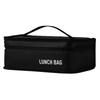 PLEAVIT Lunch Bag, Insulated and Thermal, Lightweight, Compact, and Easy To Carry, Perfect for Office, School, and Outdoors, Black
