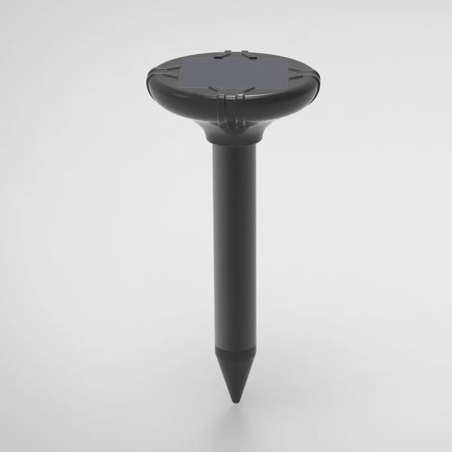 Zasilany energią słoneczną Zewnętrzny odstraszacz węży i szkodników z wibracją i brzęczykiem