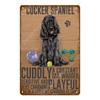 Animal Dog Cat Vintage Metal Poster Home Decor Retro Tin Sign For Pub Bar Club Decorative Plate Poodle Wall Plaque