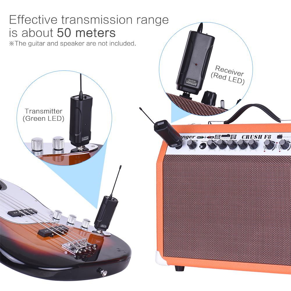 Buy Ammoon Portable Wireless Audio Transmitter Receiver System for