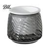 Decorative Container for Plants Self Watering Planter with Wick Rope Indoor Plants, Double Layer Easy Care Plant Pot Transparent Hydroponic