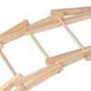 Holzmodellbrücke Experiment DIY Bogen Spielzeug, Homeschooling Projekte, Materialphysik Wissenschaft