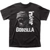 Godzilla Scream Mens T Shirt Classic Monster Movie Tee New Black Unisex T-Shirt
