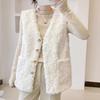 Imitation Lamb Wool Vest Women's Autumn and Winter Thin Rabbit Fur Vest Fashion Fur Fur Vest Warm Foreign Style