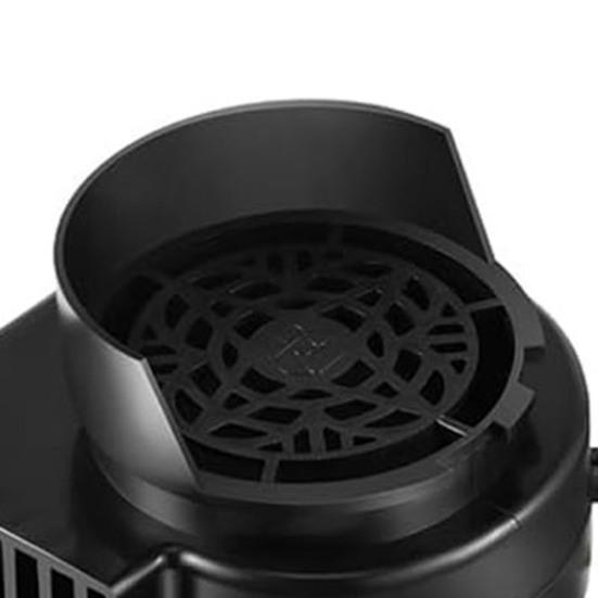 Luftblåservifte for oppblåsbare 12V 1A Erstatningsvifteblåser med adapter og LED-lys for Halloween Jul Oppblåsbar Utendørs Hagepynt