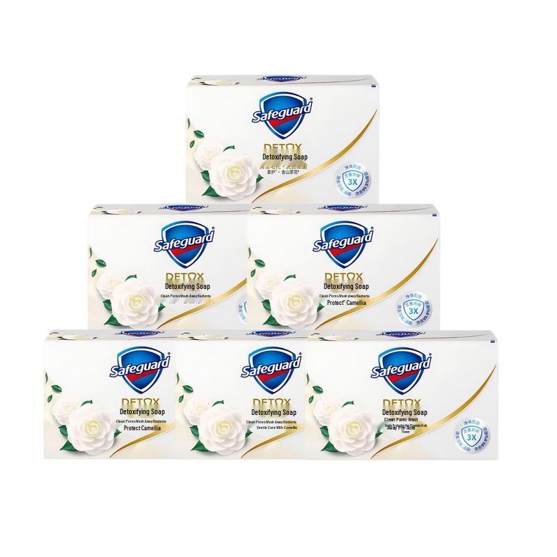 Safeguard Camellia Detoxifying Soap 6-Pack