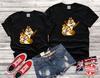 Disney Chin N Dale Funny Face Family Cute Tshirt Top Men Women Ladies Gildan S-M-L-XL-XXL-3XL-4XL-5XL Unisex V427