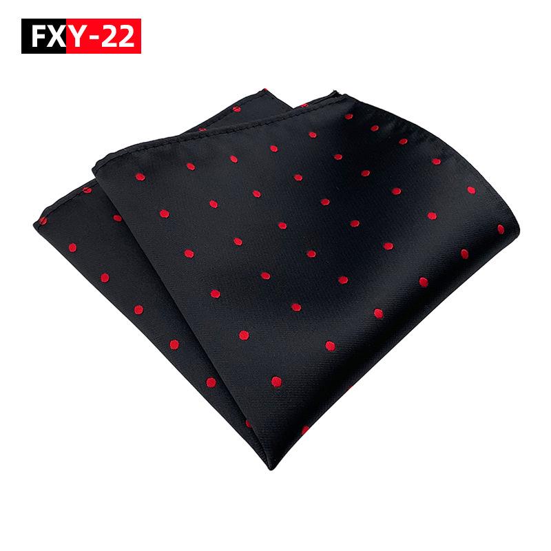 Men's Polka Dot Pocket Square Handkerchief - Stylish Suit Accessory