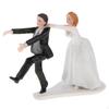Romantic Wedding Resin Groom Bride Couple Figurine Table Decor