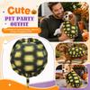 Adjustable Pet Turtle Costume Outfit for Small Animals Cats Dogs Holiday Party Dress-Up