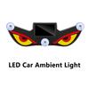 2026 Solar Power Car Demon Eye Light Cool Flashing Warning Light Dynamic Safety Vehicle Signal Lights Universal New
