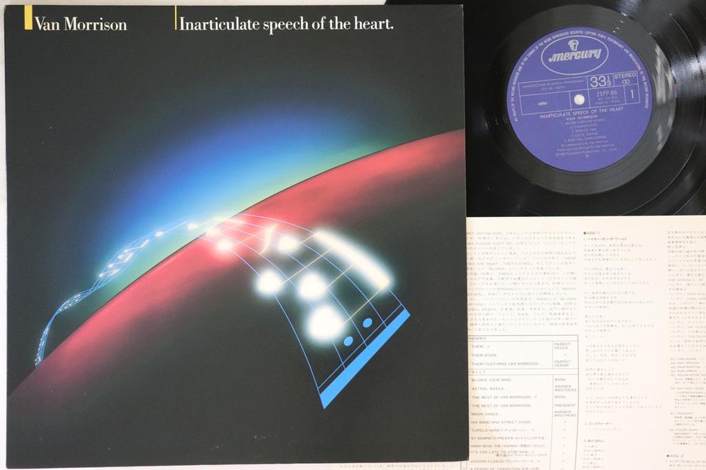 LP Record VAN MORRISON - Inarticulate Speech Of The Heart 25PP86 MERCURY 1983 Japan Rock Used
