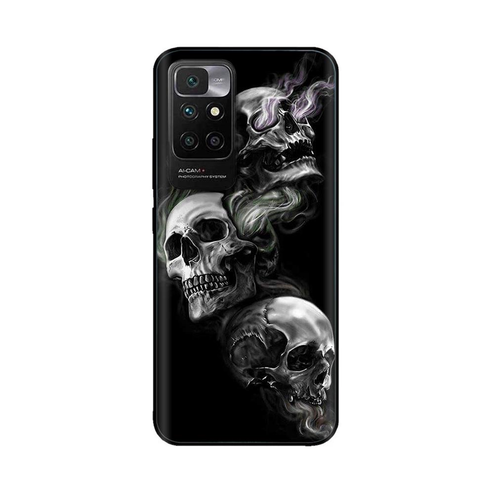 For Redmi10 Xiaomi Redmi 10 Case for Redmi 10 Prime Bumper 6.5 inch Soft TPU Silicone Cover For redmi10 Cases Marble Back Cover