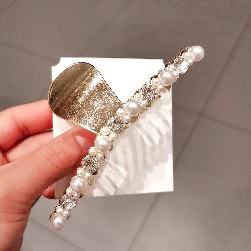 Hollow Geometric Hair Clips Metal Hair Claw Cross Hair Clip Headband Hairpin Gold Sliver Color Hair Crab Women Fashion Hair