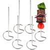 6pcs Skewers For Air Fryer, Kebab Skewers For Air Fryer, Air Fryer Kebab Skewers And Rack,10x30mm - Mishan