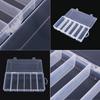 6 Compartments Fishing Lure Plastic Box Portable Kit Storage Case