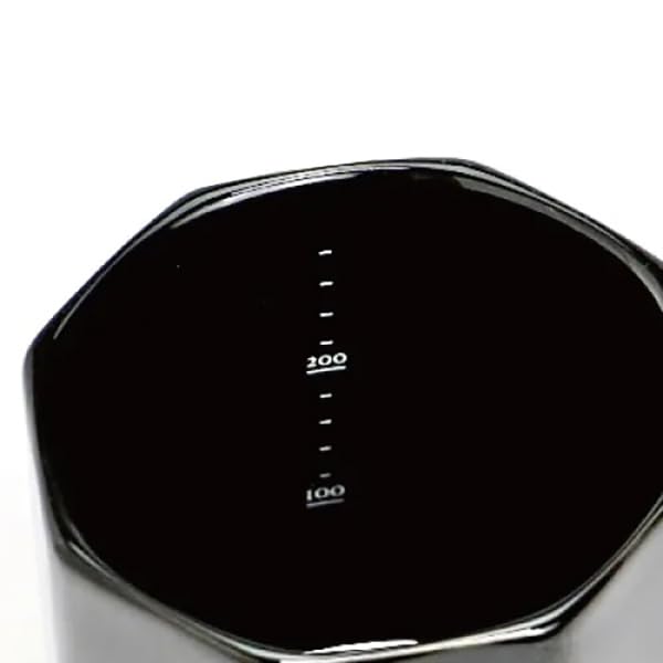 Porcelain Measuring Mug 300ml (Black)