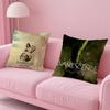 E-Evanescence A-Amy Lee Pillow Case Anti-Dustmite Pillowcase Invisible Zipper Silky Short Plush Sofa Cushion Cover