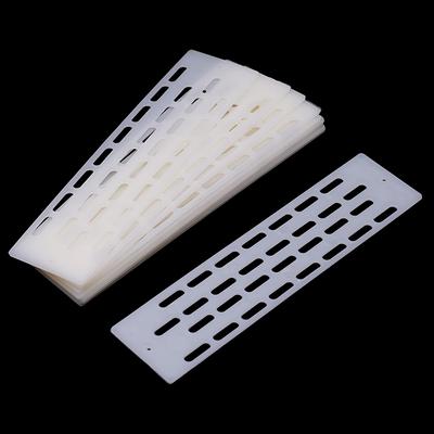 10/20 pièces Anti-Évasion Reine Abeille Plastique Entretoise Cadre Ruche Bloqueur Barrière Feuille Porte Nid Outil Équipement Apiculture