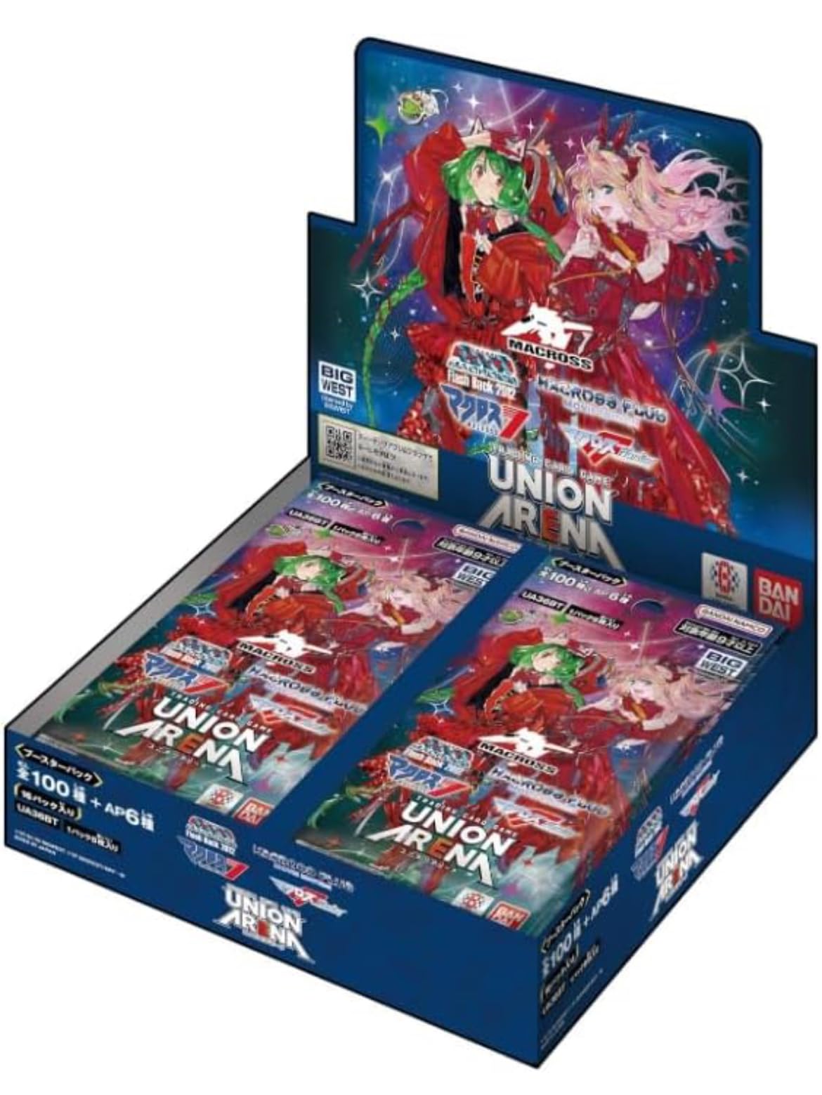

нераспечатанная Union Arena UNION ARENA Booster Pack series 16 упаковок UniAri [Аутентичная коробка] Macross [UA36BT] (BOX)