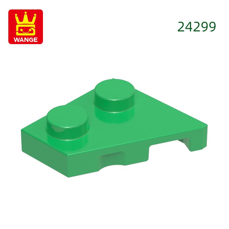 Non-Toxic 201Pcs/Lot 24299 Wedge Plate 2 X 2 Left Block Moc Color Accessories Compatible With Brick Diy Children'S Toy Assembly Parts