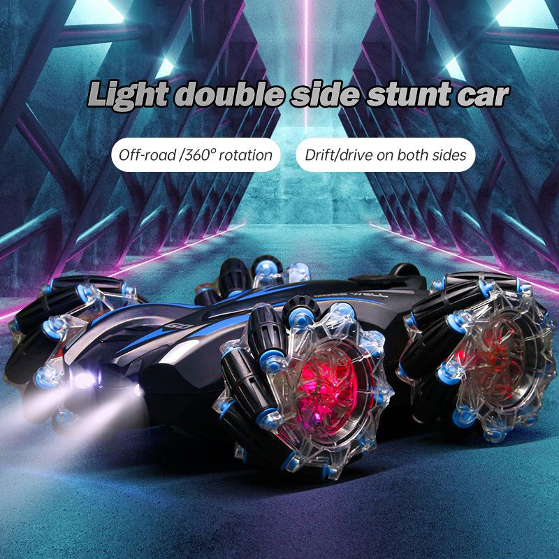 Gesture Induction Remote Control Car Double-sided Drift Stunt Car Children's Toys 4x4 Off-road Vehicle