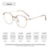 6.8g Ultralight Pure Titanium Small Round Eyeglasses Frame – Trendy Internet Celebrity Style