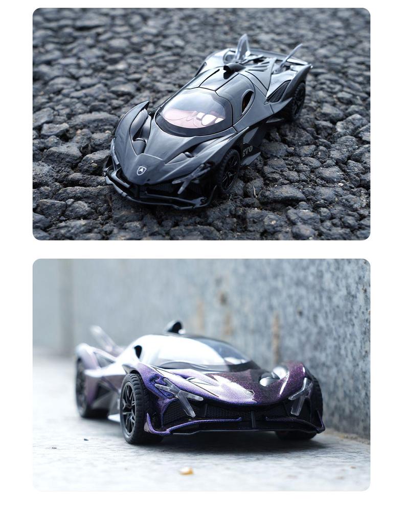 Apollo Sports Car 1:32 Alloy Model - Sun God Collection for Kids