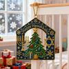 Happy Hanukkah Christmas Tree Ornament Acrylic Jewish Chanukah Christmas Ornaments Spiritual Gifts for Men Women Adults