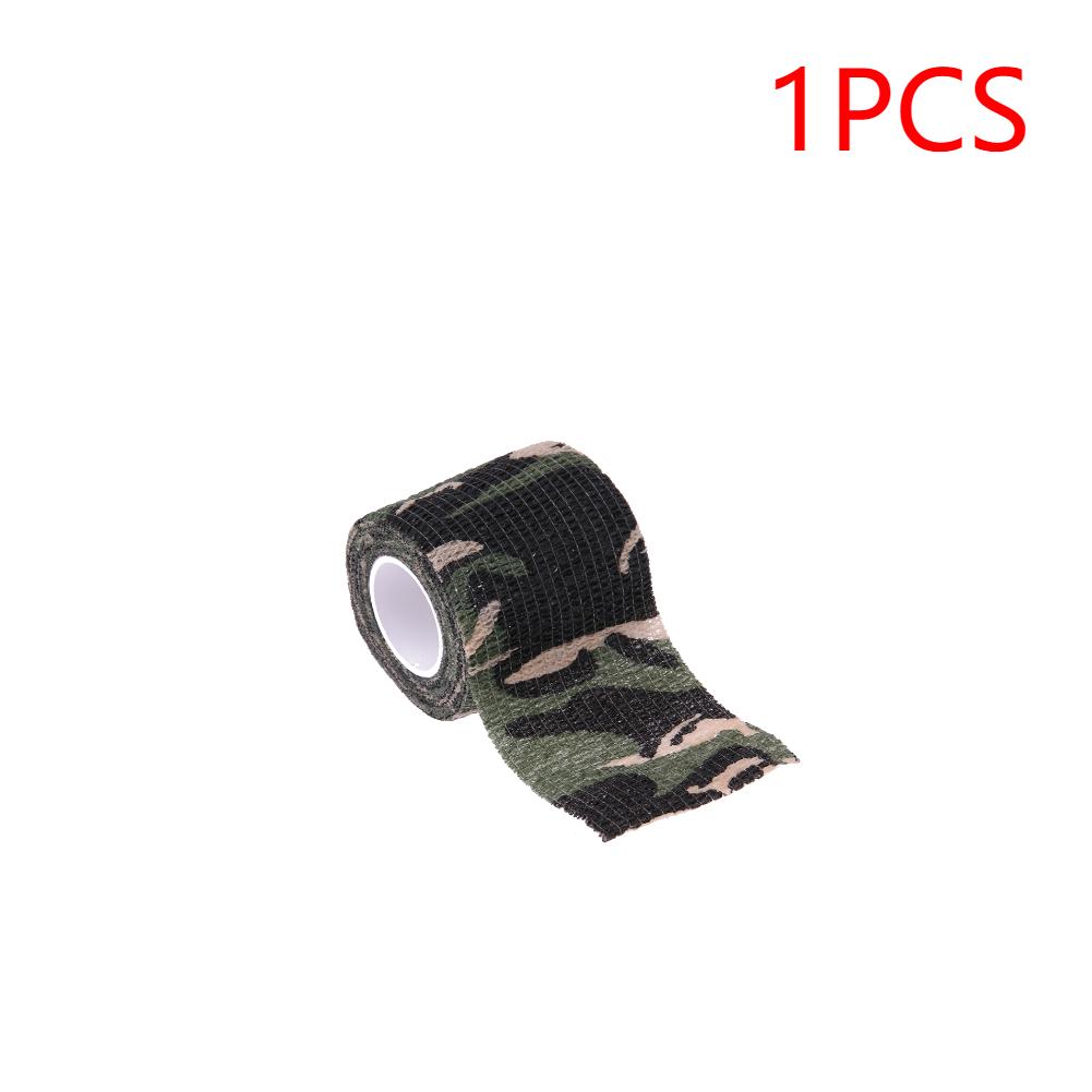 20PCS for Camouflage Bandage Self-adhesive Breathable Elastic Bandage Outdoor Hunting for Movement Fixation of Fingers Wrists an