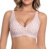 Women's Deep, Bra No Rim Comfort Bra Support No Rim Bra Girls Gather Bra Women
