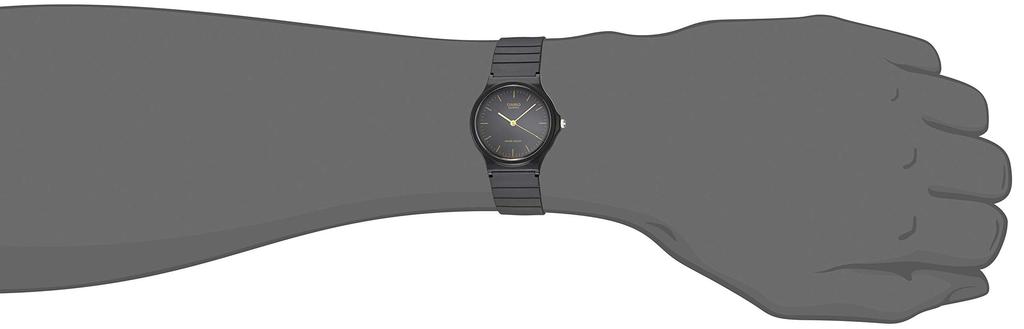 CASIO Black Watch MQ-24-1E Men's [Imported]