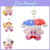 Bedårande Kirby Kock Gosedjursnyckelring Mjuk Kort Plysch Gosedjur Väskhänge 12cm