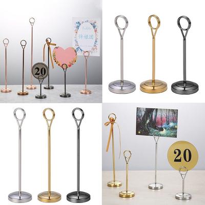 Students Gift Party Supplies For Memo Postcard Paper Picture Desktop Decoration Note Clamp Card Holder Paper Stand Photo Clip