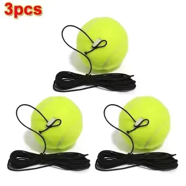 Professional Tennis Training Aids Bases With Elastic Rope Ball Practice Self-Duty Rebound Tennis Trainer Tennis Practice Tool