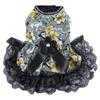 25 years old new sweetheart princess dress cross-border pet teddy dog cat bow gauze dress evening dress
