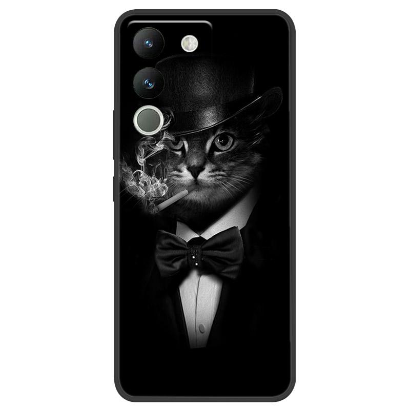 For VIVO V29E Case V2317 Camer Protective Shell For VIVO Y200 5G Phone Case Soft Silicone TPU Back Cover V2307 Shockproof Fundas