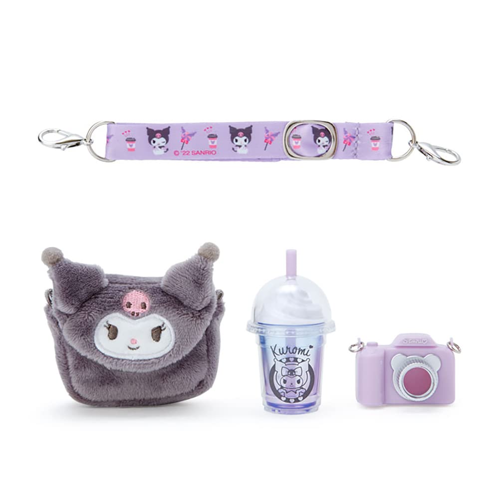 Sanrio Kuromi Pitatto Friends Character Accessory X X 4 511072 Set, 5.5 1.5 Cm,