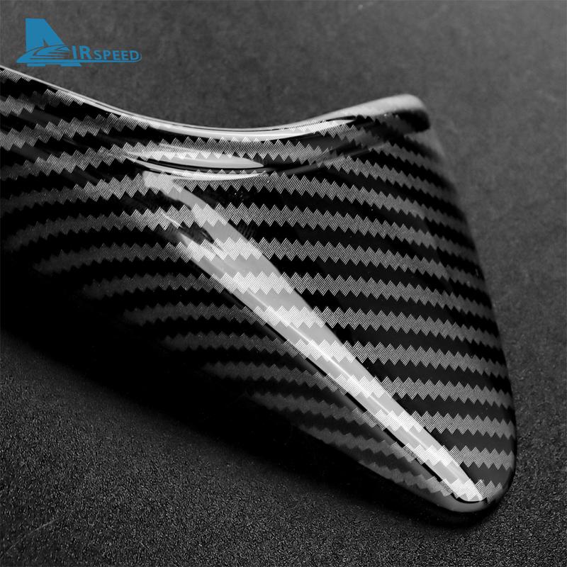 ABS Carbon Fiber Side Camera Cover For Tesla Model Y Juniper 2025 2026 2027 Model 3 Highland 2024 Protection Car Accessories