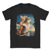 Titanic Meme Shirt for Kids Girls Funny Tee Cat Titanic T Shirts Men TShirts O Neck Tee Shirt Short Sleeve Tops Gift Idea