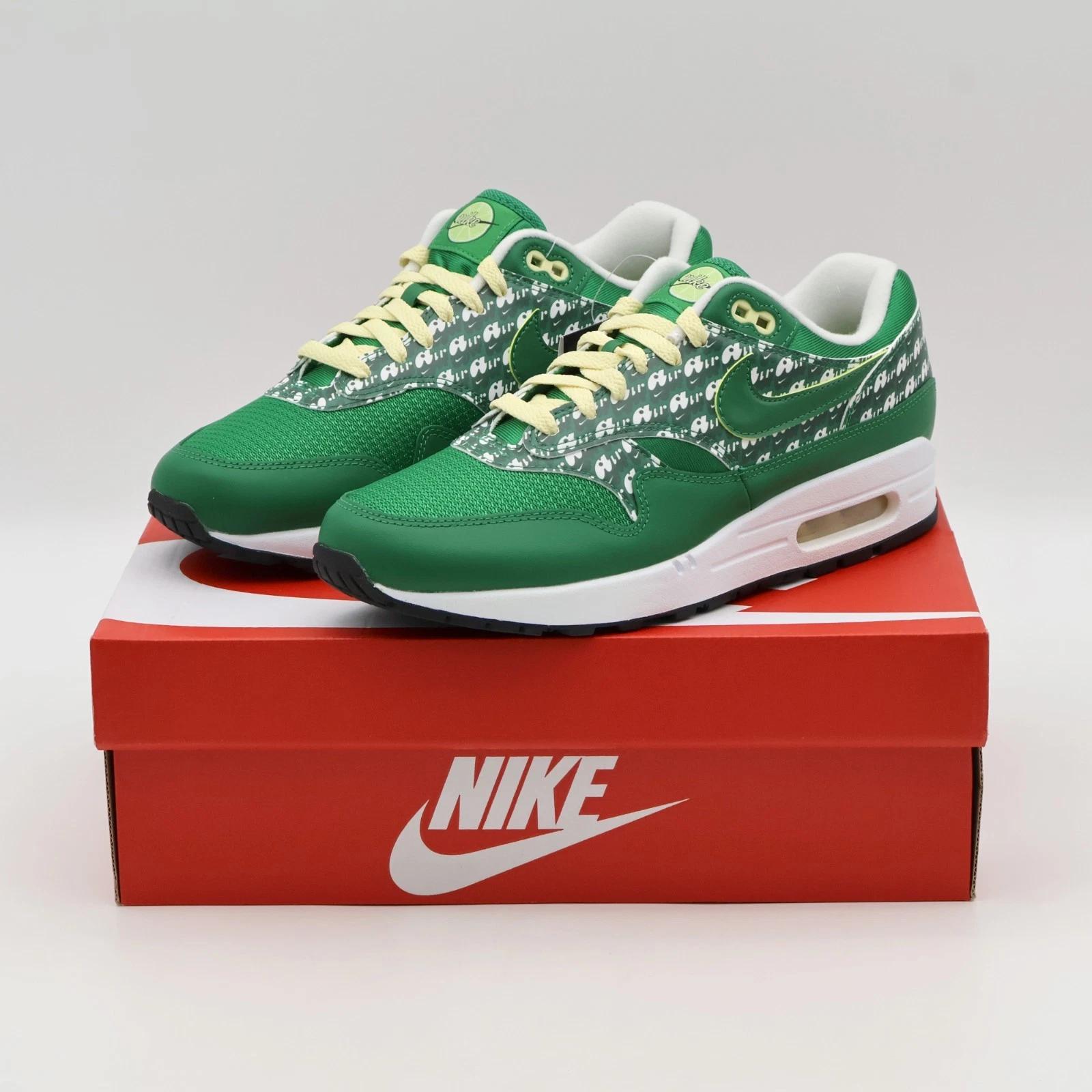 

CJ0609-300 Nike Air Max 1 PRM Лайм Сосна Зеленый Истинный Белый (Мужской) US 9