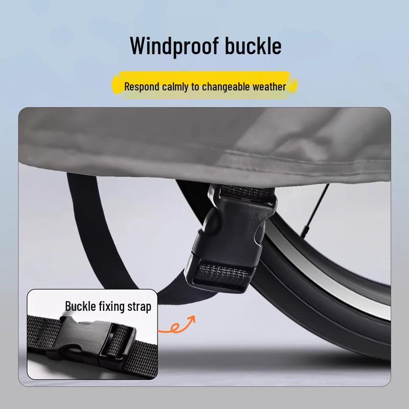 All-Season Universal Motorcycle Cover – Sun, Rain, and Dust Protection