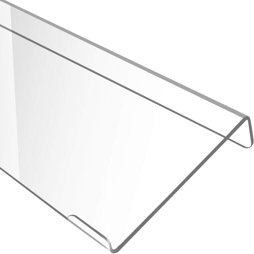 Ergonomic Design Computer Keyboard Holder Clear Keyboard Tray Acrylic Keyboard Stand Office Desk