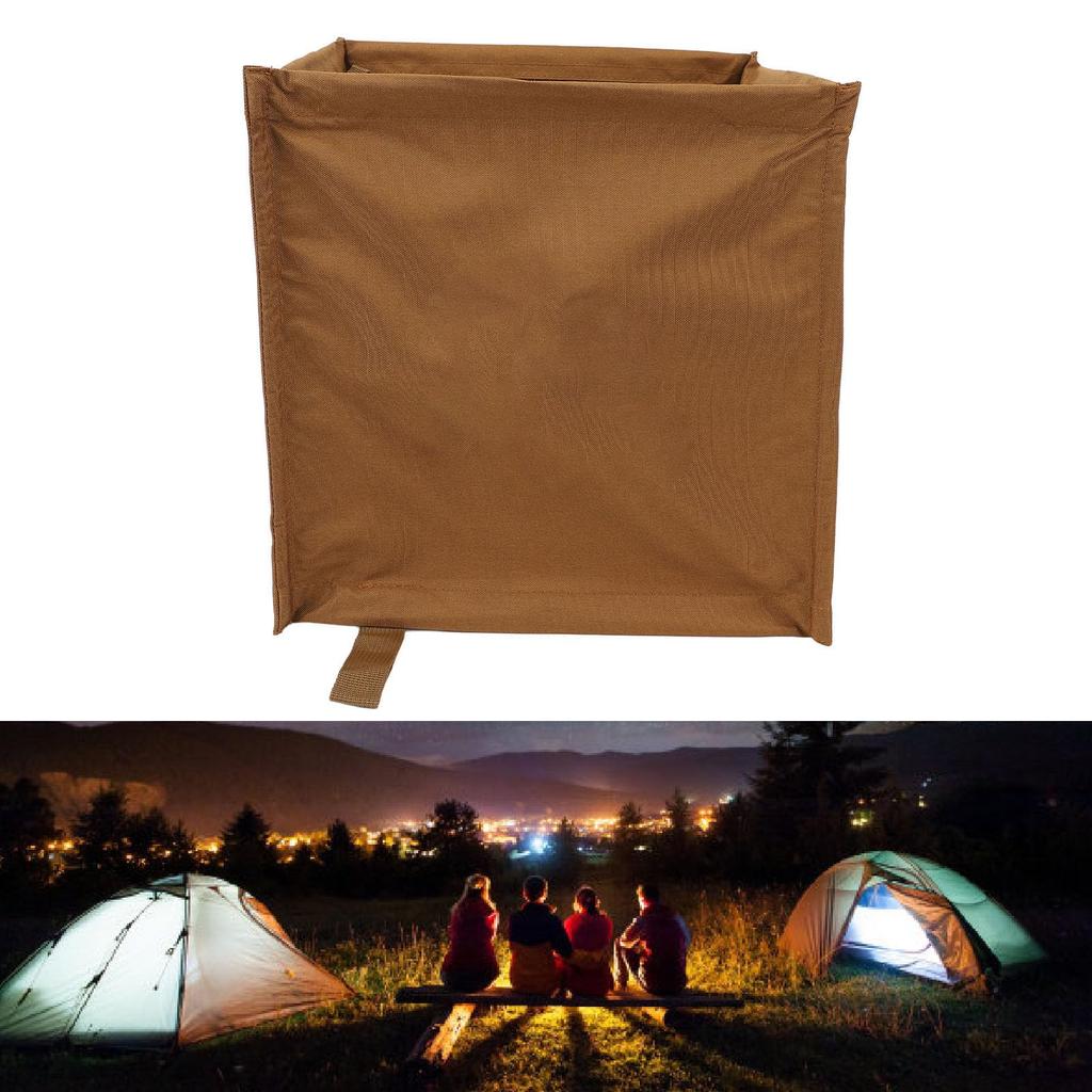 Arborist Throw Line Arborist Throw Bag Heavy-Duty Tote Bag, Outdoor Foldable Trash Can, Large Capacity 33L Oxford Cloth Throw Line Storage Basket for