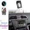 Pour Renault Kadjar 2015 2016 2017 2018 2019 Support de téléphone pour voiture Chargeur sans fil pour téléphone Support magnétique puissant à serrage automatique