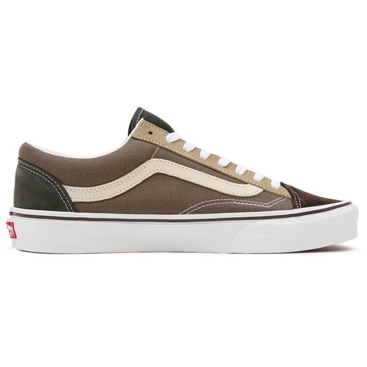 Vans Style 36 Color Block Unisex Low Top Sneakers Khaki Brown VN0A54F6B91