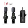 Wireless Lavalier Microphone K1/K9/K6 with Plug-and-Play and Noise Reduction for Live Streaming