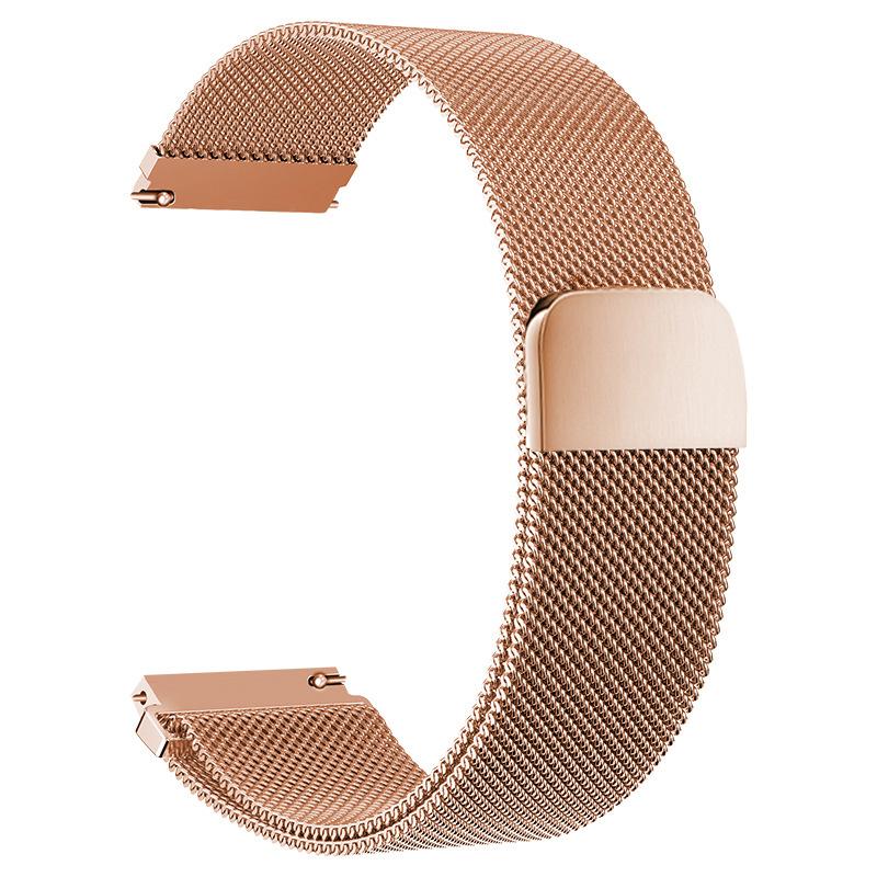 

22mm Milanese Loop Band For CMF Watch Pro 3 Metal Magnetic Strap Bracelet For CMF by Nothing Watch Pro 2 Stianless Steel Correa CMF Watch Pro 2-1 рожевий колір золота